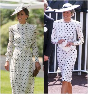 The Best Style Twinning Moments Of Princess Kate And Princess Diana