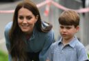 VIDEO: Listen How Kate Encourages Prince Louis At His First Engagement HRH The Princess of Wales with HRH Prince Louis of Wales