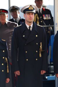 Prince William Congratulates Cadets At Naval Passing-out Parade