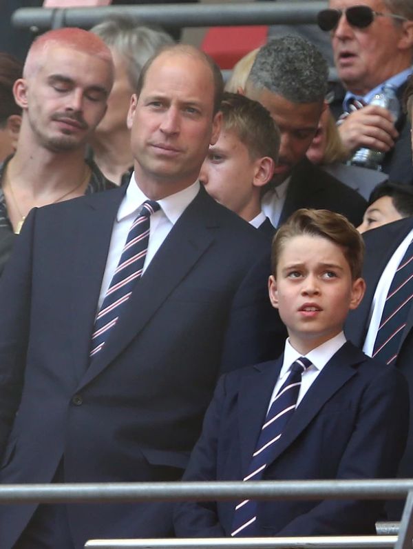 Prince George Makes Surprise Appearance At FA Cup Final With Prince William 