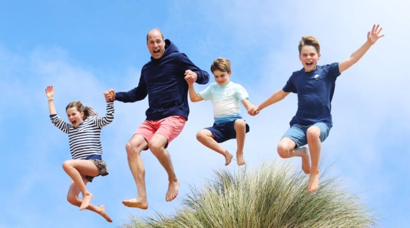 New Photo Of Prince William And His Children Released To Mark His Birthday