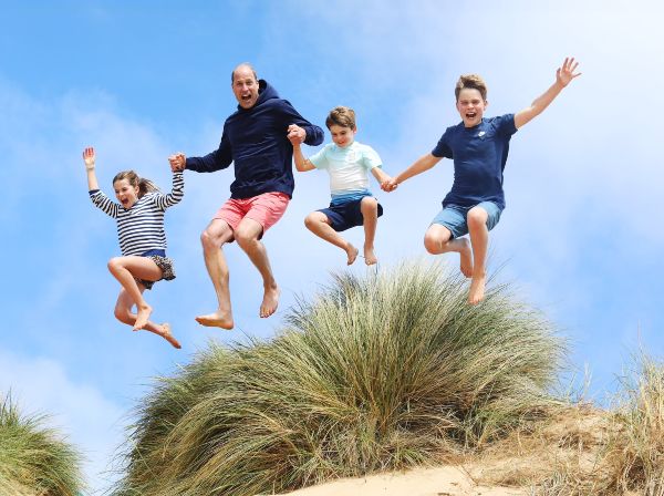 New Photo Of Prince William And His Children Released To Mark His Birthday